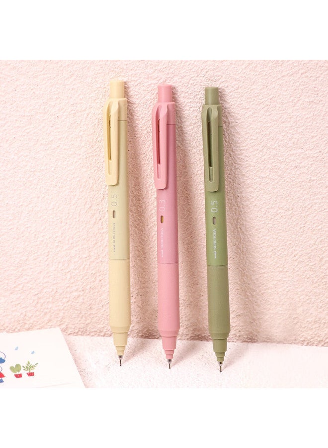Uni Mitsubishi High-tech Lead Core Self-rotating Automatic Pencil Upgraded Version Kuru Toga, Break-resistant 0.5mm Student Writing And Exam Pencil, M5-ks, Vanilla Green - Image 5