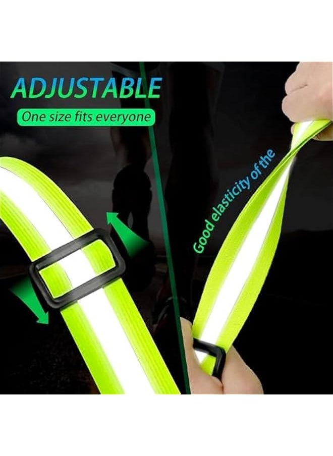 RYNX LED Reflective Vest Running Gear USB  Light Up Running Vest Running Jackets Reflective Running Gear AccessoriesSuitable for Outdoor Sports  - Image 4