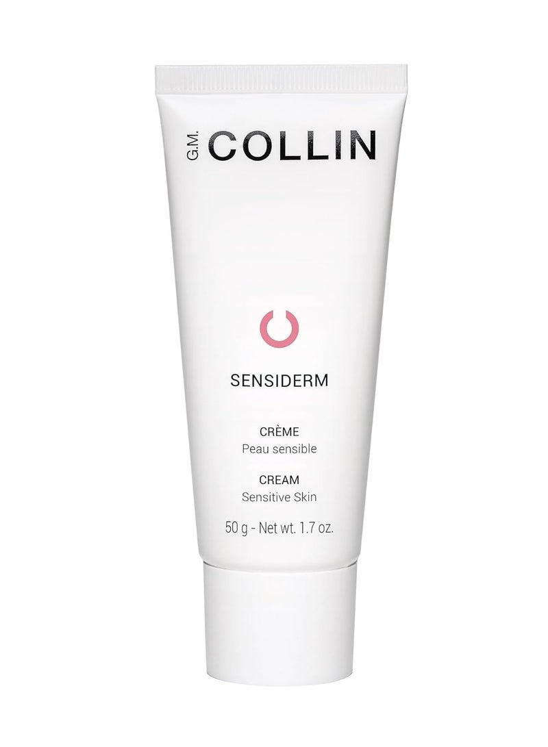 G.M. COLLIN Sensiderm Cream | Daily Face Moisturizer for Sensitive Skin | Hydrating Lotion to Help Reduce the Appearance of Redness - Image 1