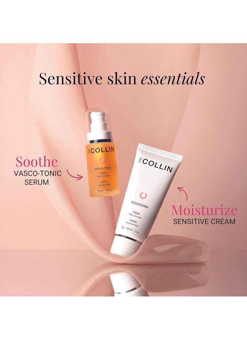 G.M. COLLIN Sensiderm Cream | Daily Face Moisturizer for Sensitive Skin | Hydrating Lotion to Help Reduce the Appearance of Redness - Image 3