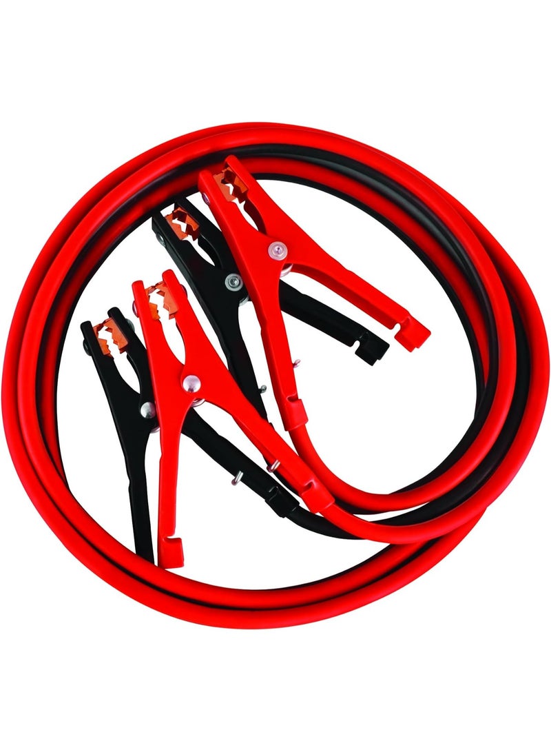 وي هاند كابلات شحن بطارية السيارات الثقيلة 500 أمبير – طول 2.5 متر – PVC-25 – كابلات تشغيل طوارئ مع حقيبة حمل – متوافقة مع جميع أنواع المركبات - Image 1