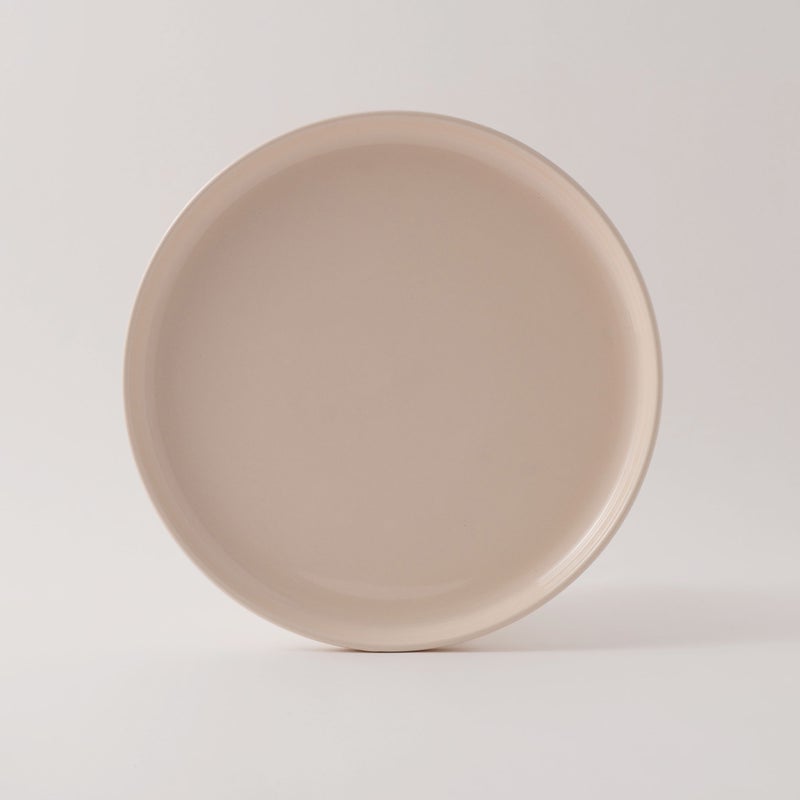 La Mesa 12Pcs Stoneware Dinner Set, Beige - Image 4