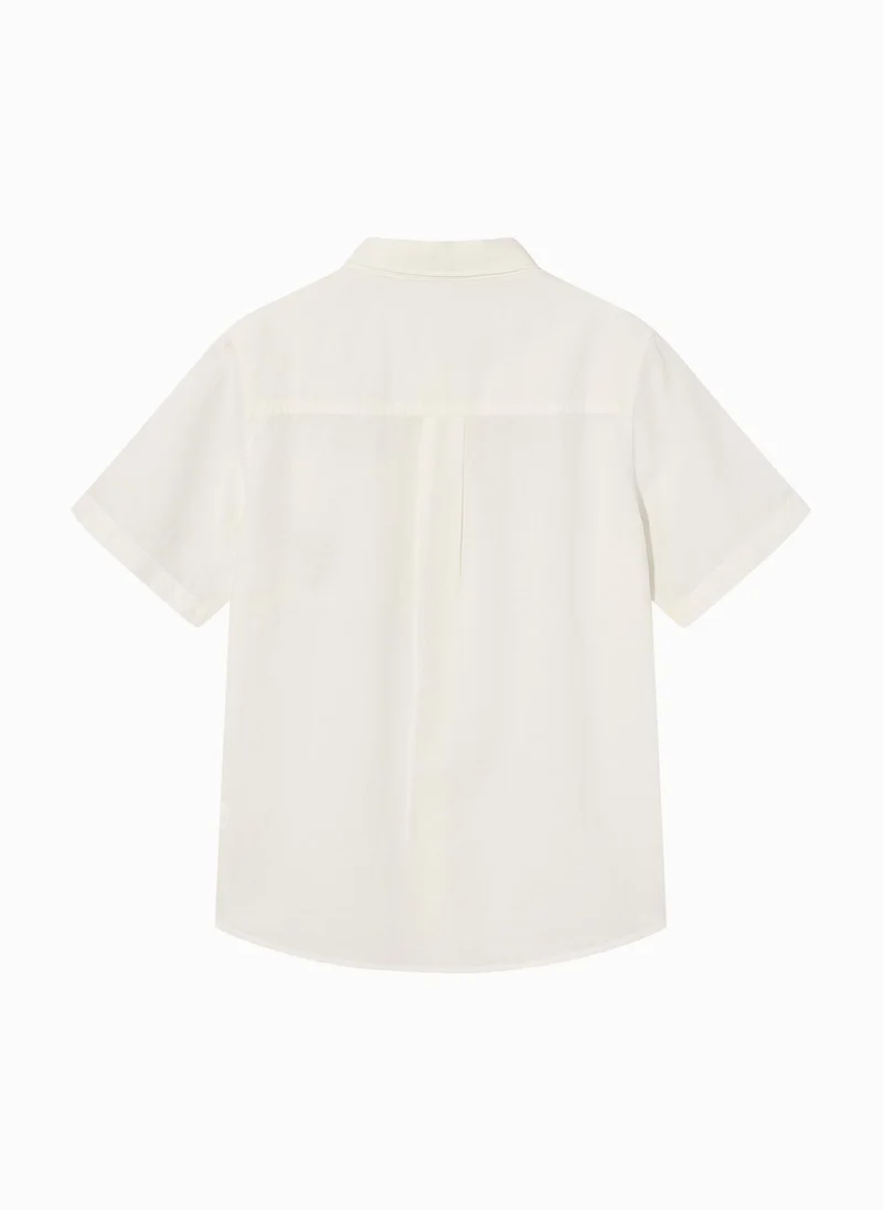 بالابالا Kids Boy Woven short-sleeved shirt