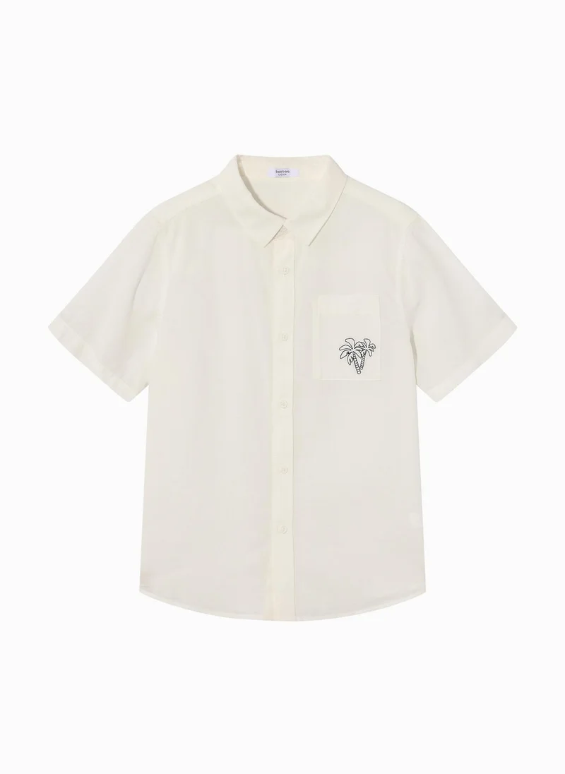 Balabala Kids Boy Woven short-sleeved shirt