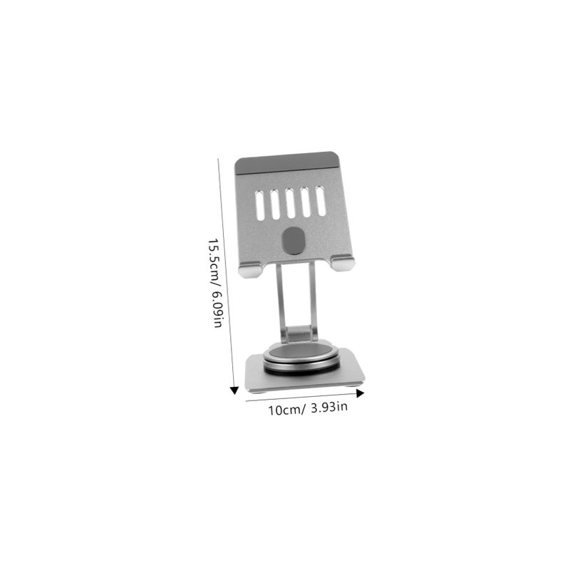 360 Degree Rotating Aluminum Alloy Adjustable Folding Phone Stand Tablet Holder For Desk Home Office - Image 3