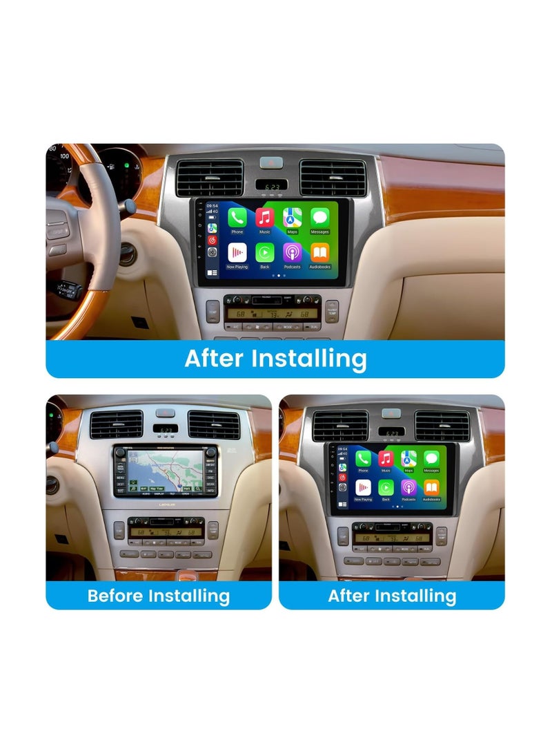SHEZA STAR Android Car Stereo for Lexus ES250 ES300 ES330 2001 2002 2003 2004 2005 2006 1GB RAM 32GB ROM 9Inch MirrorLink WiFi BT, IPS Touch Screen with Backup Camera Included - Image 2