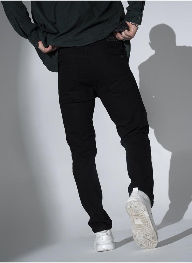 Hubberholme Black Jeans For Men  - Image 2