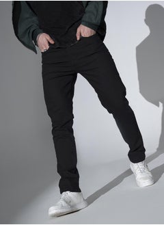 Hubberholme Black Jeans For Men  - Image 1