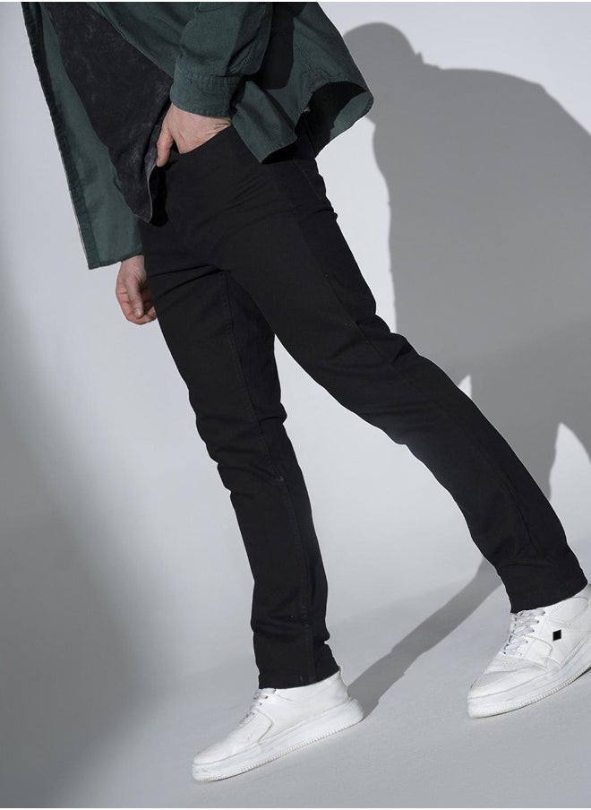 Hubberholme Black Jeans For Men  - Image 4