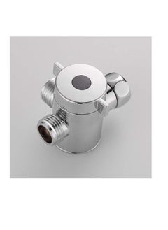 Excefore Shower Arm Diverter, Universal Bathroom System Component Replacement Part, G 1/2 3-Way T-adapter, Suitable for Handheld Shower Head and Fixed Spray Head (Chrome)  - Image 5