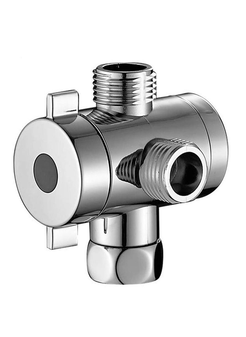 محول ذراع الدش، جزء بديل لمكونات نظام الحمام العالمي، محول T ثلاثي الاتجاهات G 1/2، مناسب لرأس الدش المحمول ورأس الرش الثابت (كروم) - pzsku/Z1178CAD3B5B187C419CEZ/45/_/1687167839/ab672bfc-bf4c-4db2-8a4c-ff8ba5023c55