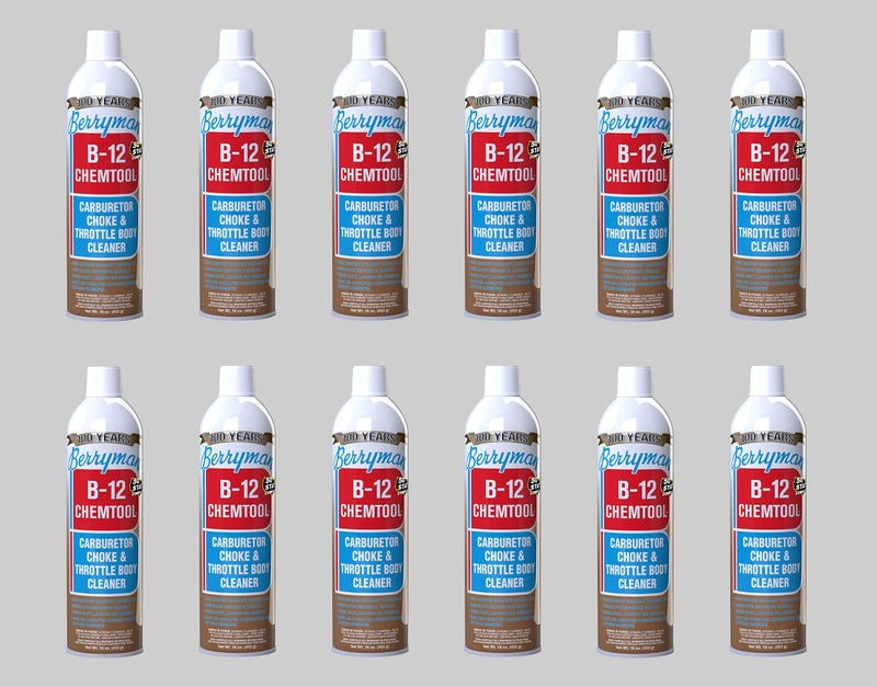 Berryman Products 0117C12 B12 Chemtool Carburetor CleanerCA 12 Pack