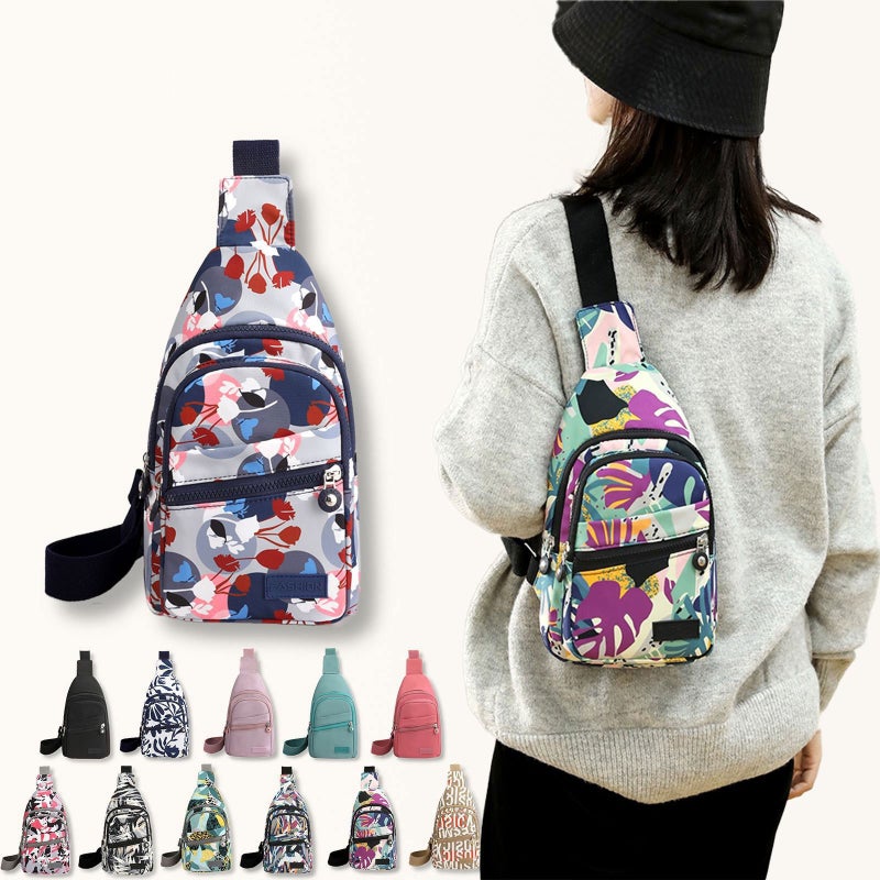 Shengao Women's Nylon Fashion Crossbody Chest Bag Waist Pack - Image 1