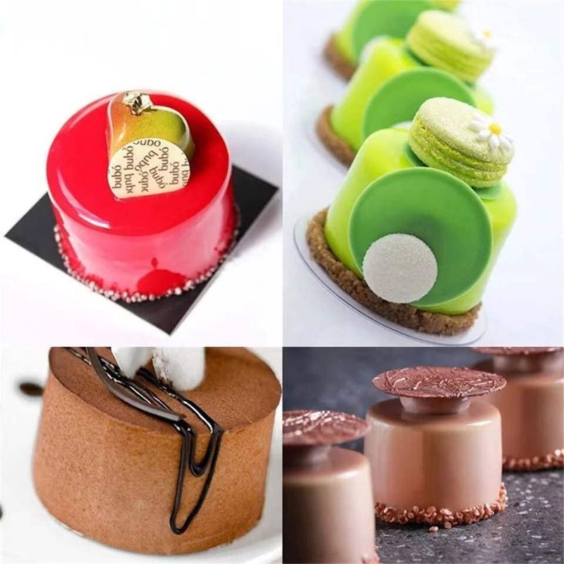LILIYA Round Silicone Soap Mold, 2 Pcs 12 Holes Handmade Shower Steamer Molds, Cylinder Soap Molds for Bath Bombs/Shower Tablets/Lotion Bars/Beeswax/Candles - Image 5