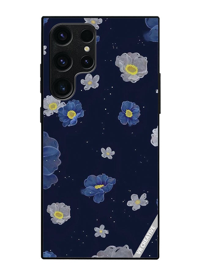 Protective Case Cover For Samsung Galaxy S25 Ultra Floral Design Multicolour