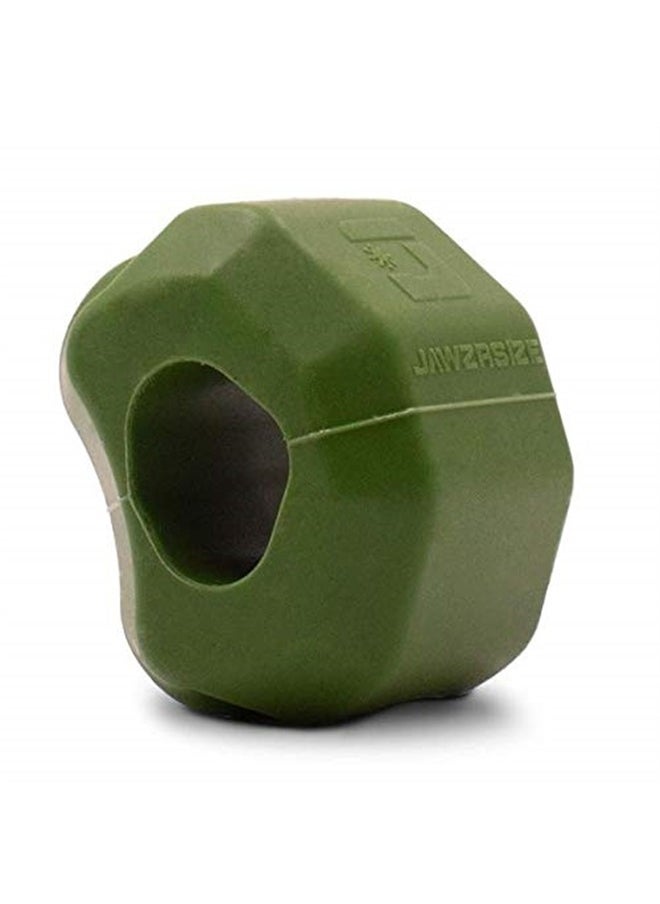 Jawzrsize Pop 'N Go Jaw, Face, and Neck Exerciser - Define Your Jawline, Slim and Tone Your Face, Look Younger and Healthier - Helps Reduce Stress and Cravings - Facial Exerciser (Advanced Green)  - Image 1