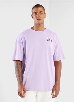 The Giving Movement Oversized Racing Printed T-Shirt  - Image 1