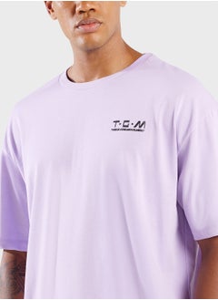 The Giving Movement Oversized Racing Printed T-Shirt  - Image 3