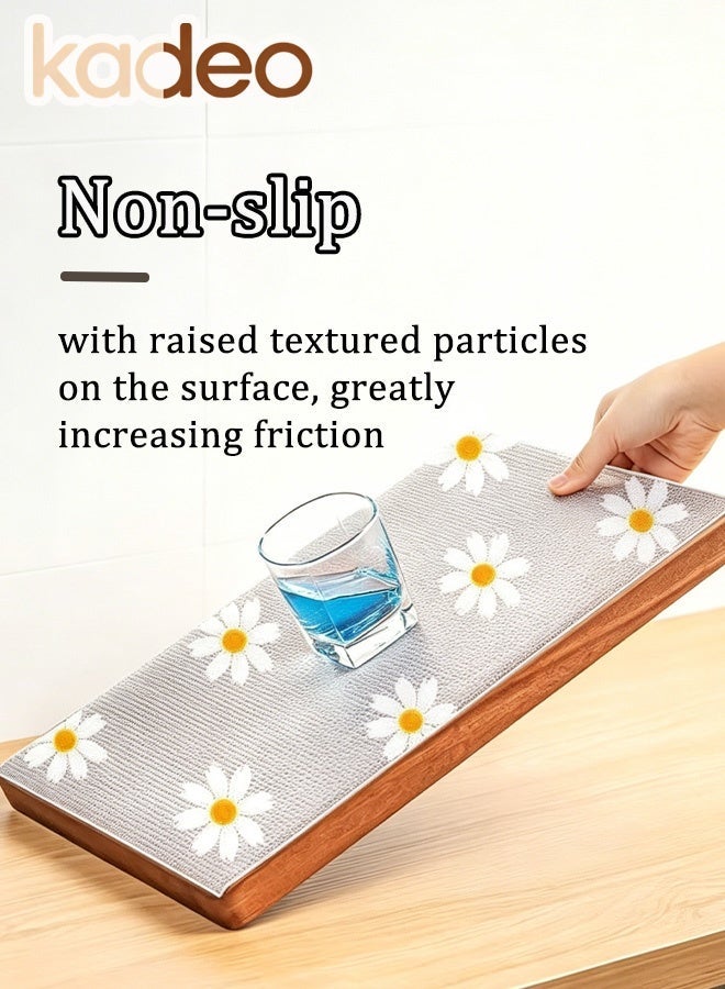 kadeo EVA Non-Slip Drawer and Cabinet Liner Mat, Waterproof & Anti-Mold Shelf Liner, Cut-to-Size Protective Mat for Kitchen, Wardrobe, Desk and Cabinet Surfaces - Image 5