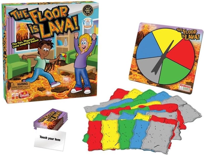 Goliath Endless Games The Original The Floor is Lava! Game by Endless Games - Interactive Game For Kids And Adults - Promotes Physical Activity - Indoor And Outdoor Safe - Image 2