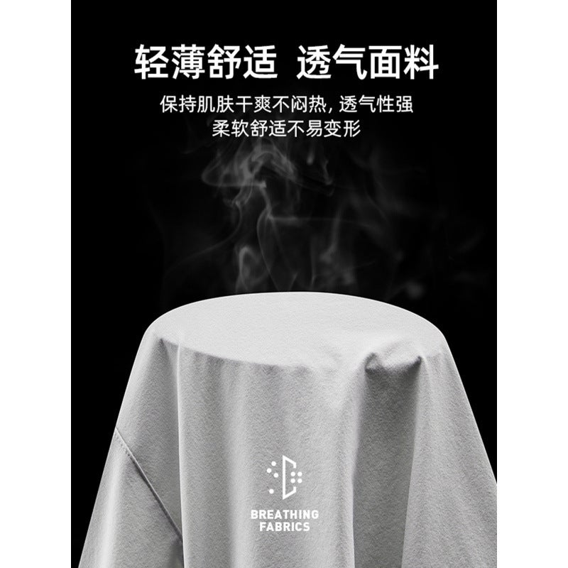 2025 Summer Style Home Outdoor Training Running Casual Lightweight Loose Versatile Trendy Streetwear Five-Point Shorts - Image 4