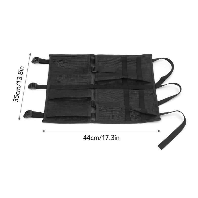Kayak Mesh Storage Pouch Boat Fishing Holder Bag Canoe Mesh Bag - Image 4