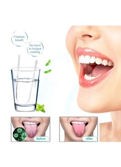 YIM-VIBEHAUS 2 Piece Tongue Scraper Reusable Tongue Cleaner For Cleaning the Mouth and Reducing Bad Breath  - Image 4