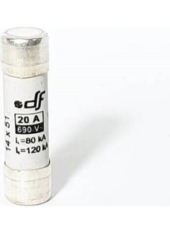 DF Porcelain Cartridge Fuse 14X51 20A 500V 120KA 
