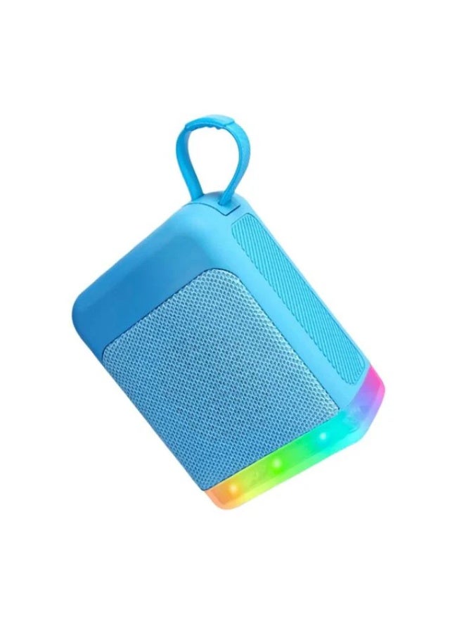 T I G O Portable Bluetooth 5.0 Speaker – 5W HD Desktop Wireless Speaker with RGB Ambient Light, TF Card & USB Drive Support - Image 1