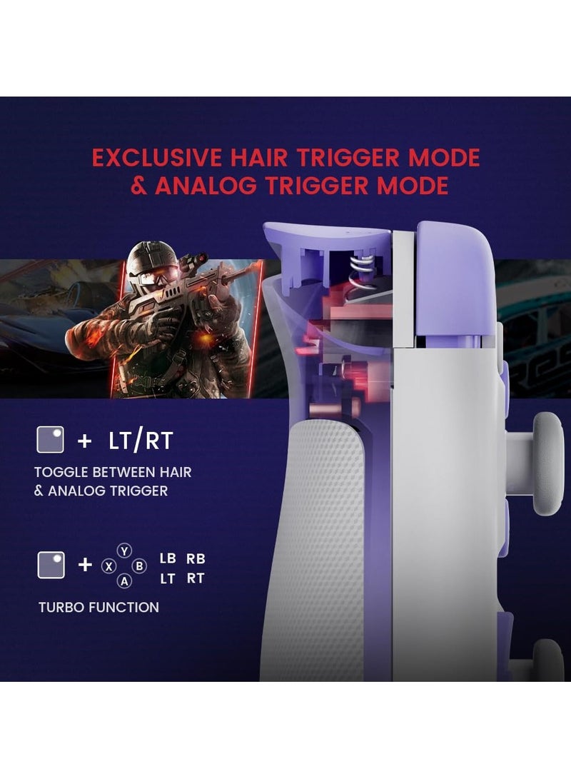 جيم سير وحدة تحكم الألعاب المحمولة X2s Type-C لسلسلة iPhone 15 (USB-C)/هواتف Android، وحدة تحكم الهاتف مع عصي Hall Effect، ومشغل Hall Effect، ووظيفة Turbo - Image 4