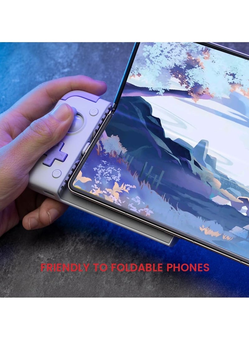 جيم سير وحدة تحكم الألعاب المحمولة X2s Type-C لسلسلة iPhone 15 (USB-C)/هواتف Android، وحدة تحكم الهاتف مع عصي Hall Effect، ومشغل Hall Effect، ووظيفة Turbo - Image 5