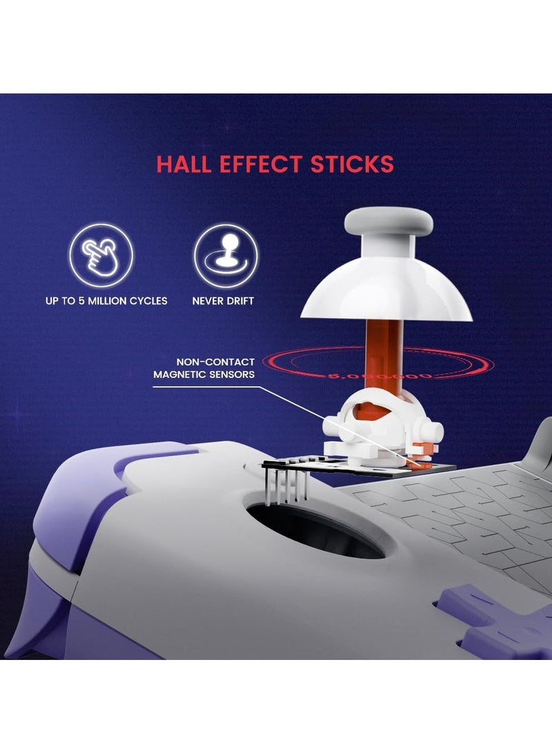 جيم سير وحدة تحكم الألعاب المحمولة X2s Type-C لسلسلة iPhone 15 (USB-C)/هواتف Android، وحدة تحكم الهاتف مع عصي Hall Effect، ومشغل Hall Effect، ووظيفة Turbo - Image 2