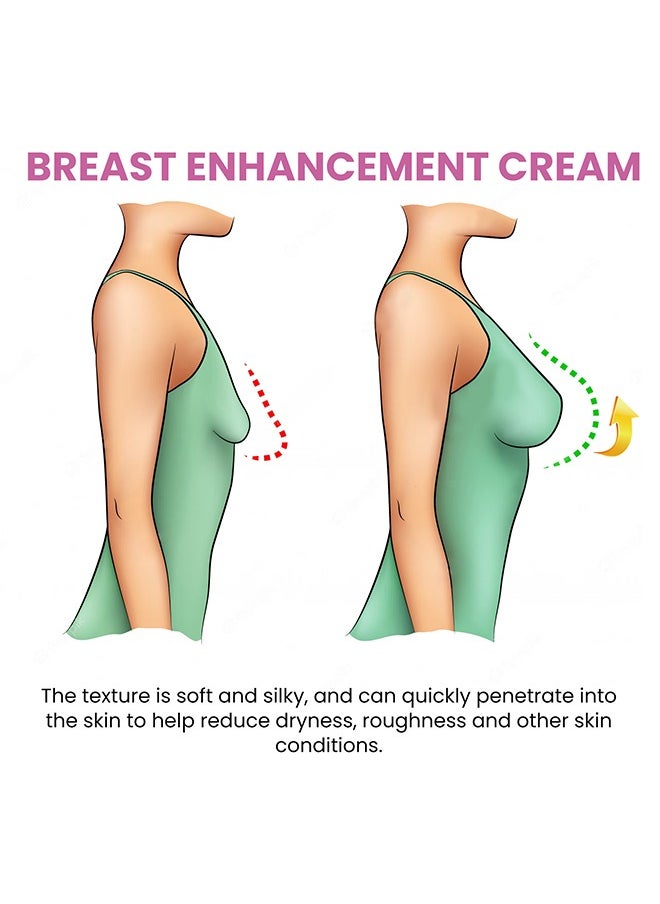 West&Month - Breast Enhancement Cream, Natural Breast Enlargement Cream Fast Growth, Firms, Plumps and Lifts Your Breasts and Improves Sagging Breasts - Image 1