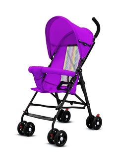 Rally Lightweight Foldable Baby Stroller - Purple  - Image 1