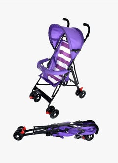 Rally Lightweight Foldable Baby Stroller - Purple  - Image 2