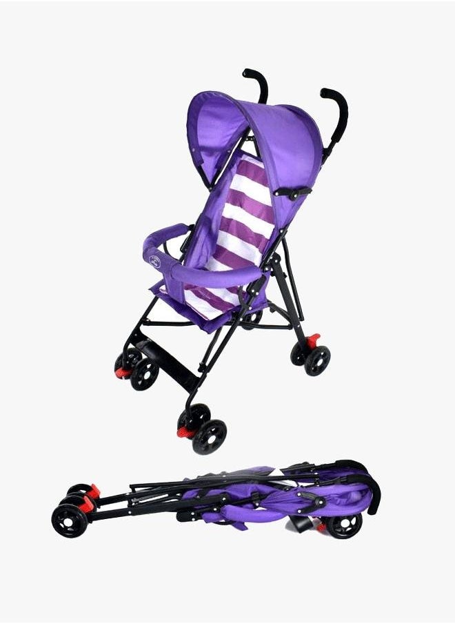 Rally Lightweight Foldable Baby Stroller - Purple  - Image 2