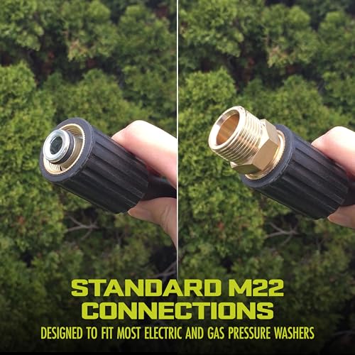 Sun Joe SPX-25H 25-Foot Medium-Duty Pressure Washer Extension Hose, M22-15 mm Connectors, Compatible with Sun Joe SPX Series (Except SPX1500/1501), Manufacturer Original - Image 3