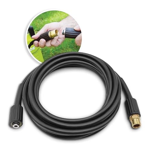 Sun Joe SPX-25H 25-Foot Medium-Duty Pressure Washer Extension Hose, M22-15 mm Connectors, Compatible with Sun Joe SPX Series (Except SPX1500/1501), Manufacturer Original - Image 1