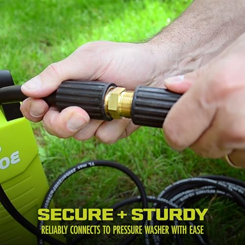Sun Joe SPX-25H 25-Foot Medium-Duty Pressure Washer Extension Hose, M22-15 mm Connectors, Compatible with Sun Joe SPX Series (Except SPX1500/1501), Manufacturer Original - Image 4