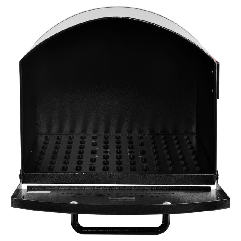 Mail Boss Orca XL Extra Large Steel Mailbox â€“ USPS Approved T4 Rural Mailbox â€“ Heavy-Duty Galvanized Steel, Powder-Coated, Non-Locking Design â€“ Model #7306, Black - Image 3