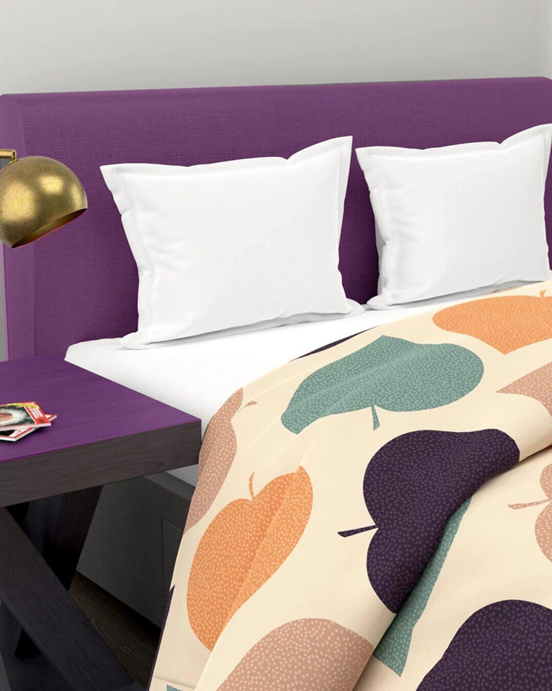 KEA Microfiber Double Bed Printed Comforter, 200 GSM| Comforter Double - Image 4