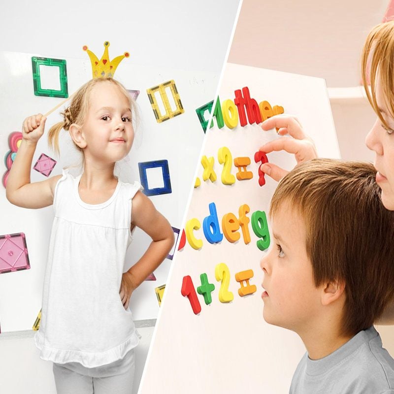 Magnetic Whiteboard Sheet: 45*30cm White Self-Adhesive - Smooth Easy To Clean Flexible Cuttable Magnetic Whiteboard for Home, School, Office, Kitchen - Image 5