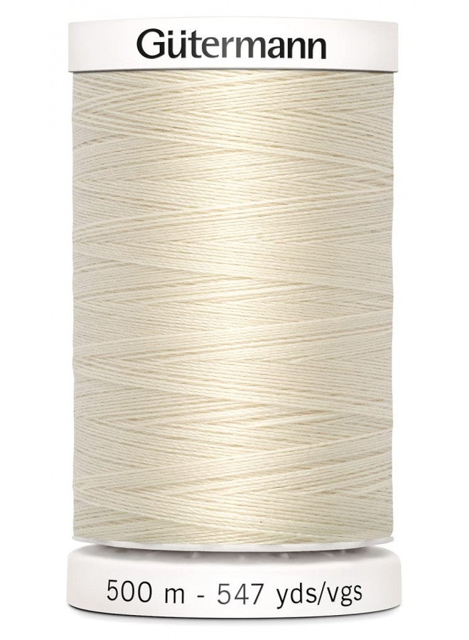 Gutermann Sew-All Thread 547yd, Eggshell - Image 2