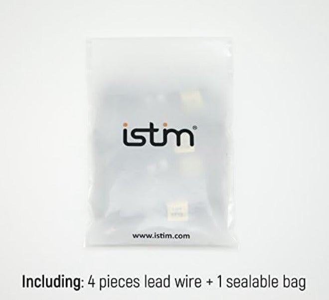 iStim 45" Lead Wires Replacement for TENS/EMS/IF Electrodes Units Pads /∅2mm pin Cable connectors (4 Pieces) - Image 4