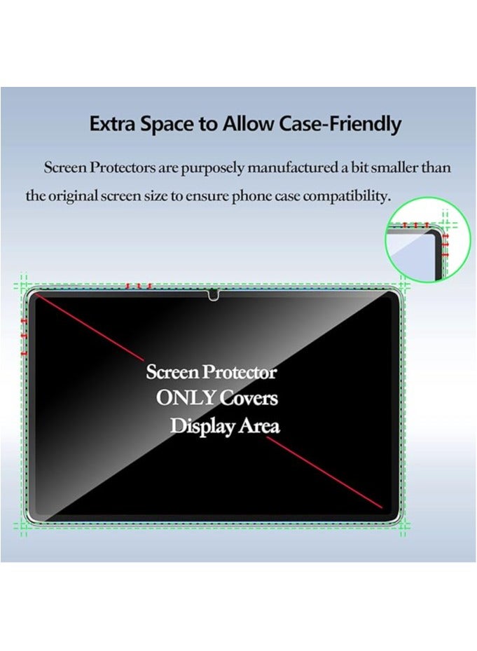 2-Pack Huawei Matepad Air 11.5 Screen Protector Tempered Glass Film Protector - Genuine Glass - Super Easy Installation with One Click - Image 3