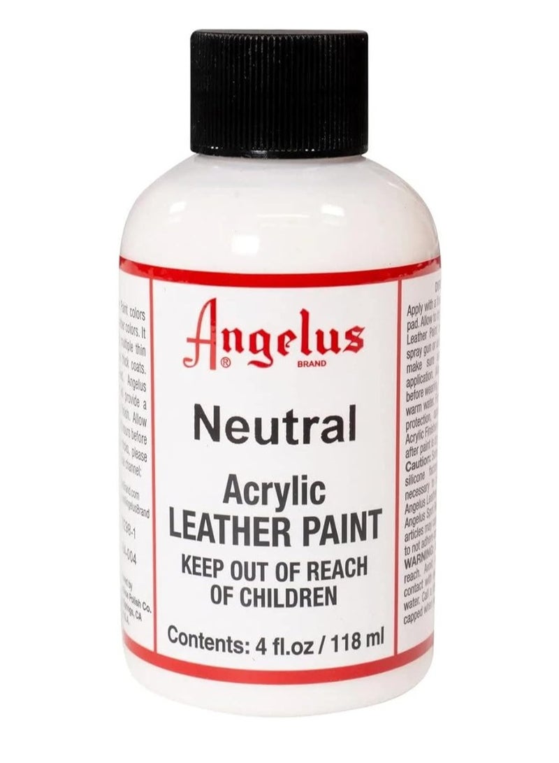 Angelus Leather Paint 4oz Neutral