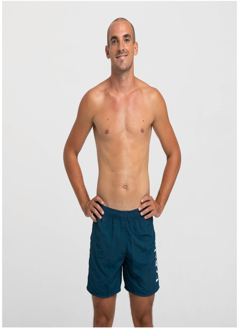 NABAIJI NABAIJI by DECATHLON, Men's Swim Shorts 100 Quick-Dry & Stretchable Turquoise  - Image 1