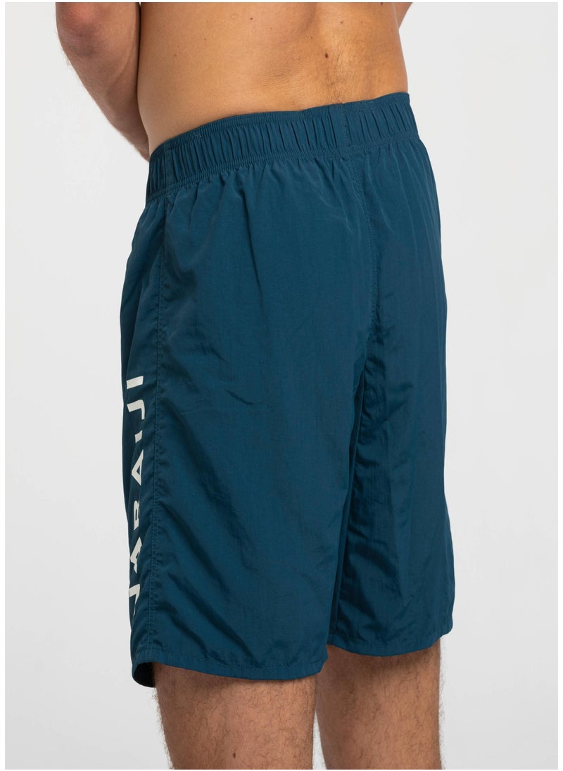 NABAIJI NABAIJI by DECATHLON, Men's Swim Shorts 100 Quick-Dry & Stretchable Turquoise  - Image 3