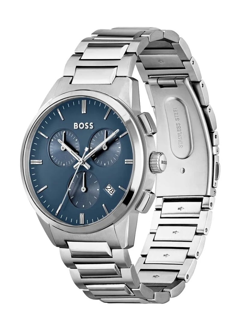 Hugo By Hugo Boss Stylish Men's Stainless Steel Wrist Watch With Blue Dial 1513927 - pzsku/Z117A8B0ACF051793303BZ/45/_/1730706034/37bae583-de5e-492b-b41d-4d86869978f3