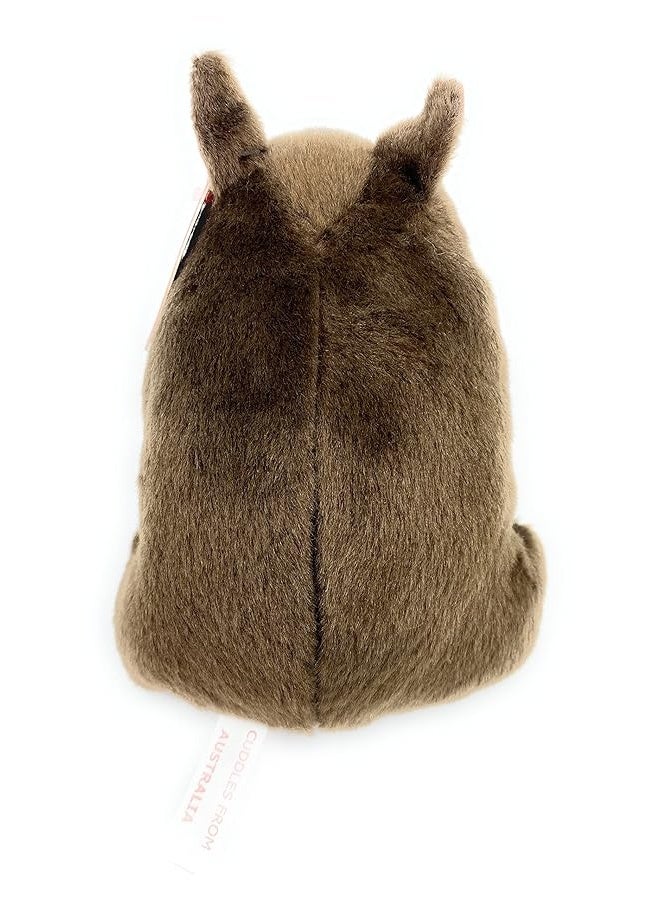 Aeisage Wombat Stuffed Animal 4.5" Plush Small Wombat Toys Cute Australian Souvenirs Tree Bear Gifts for Boys & Girls Super Soft Stuffed Colah - Image 1